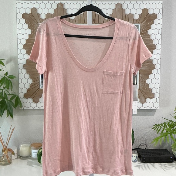 NWT - Caslon Blush Pink Short Sleeve Tee, size S - Picture 1 of 5